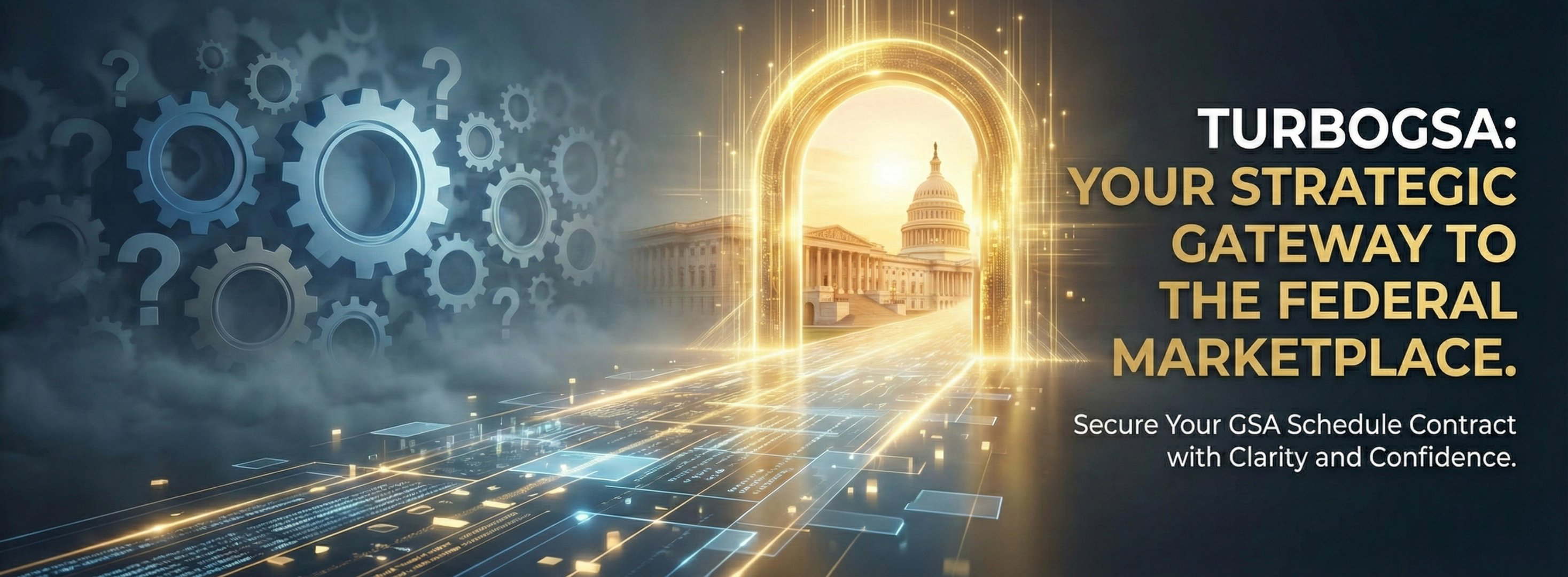 Illustration of a GSA Schedule as a gateway to federal opportunities